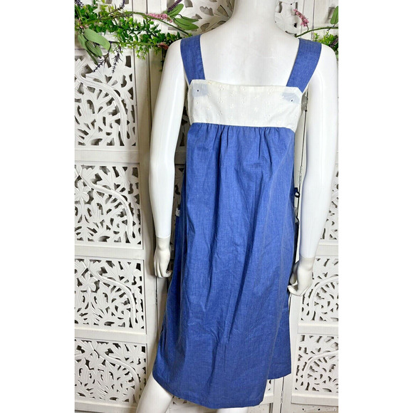 Vintage BECO Originals Women’s Prairie Midi House Dress Size Small USA - Picture 2 of 10